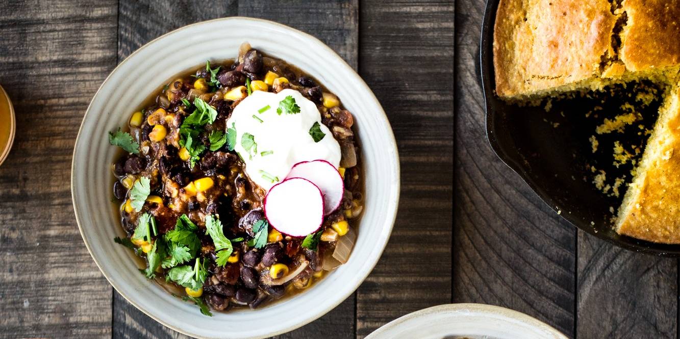 Black Bean & Corn Chili