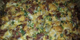 Loaded Potato & Chicken Casserole 