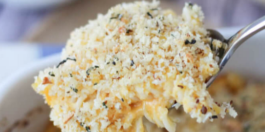 Healthy Butternut Squash Mac & Cheese with Sage