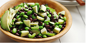 DA Black Bean and Edamame Avocado Salad