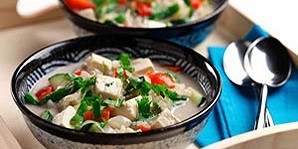 Indonesian Tofu Stew with Spring Vegetables