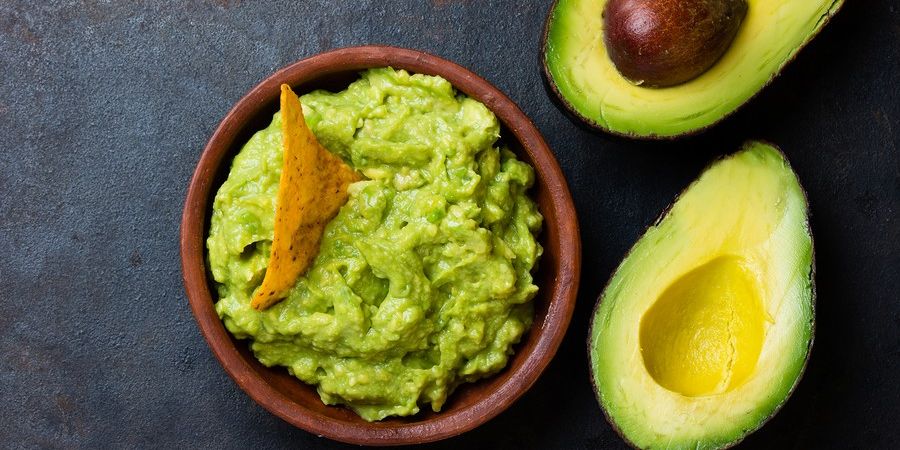 Avocado Dip with Dulse Flakes