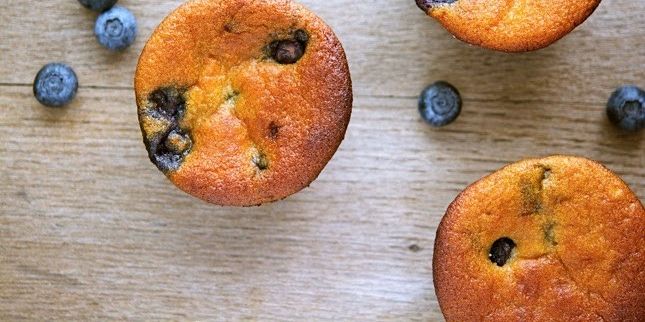 Blueberry muffins