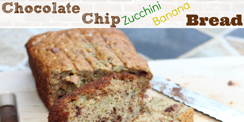 Chocolate Chip Zucchini Banana Bread