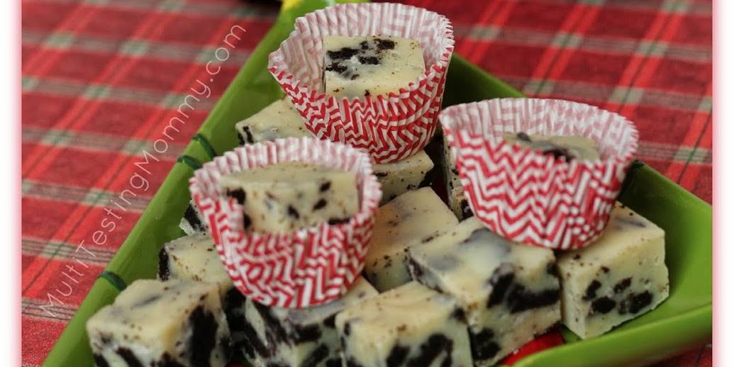 White Chocolate Oreo Fudge