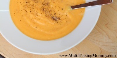 Creamy Carrot Ginger Soup