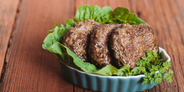 Three-Herb Breakfast Patties