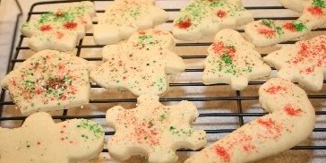 Sugar Cookie Cutouts with Cream Cheese