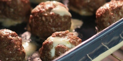 Mozzarella Stuff Meatballs