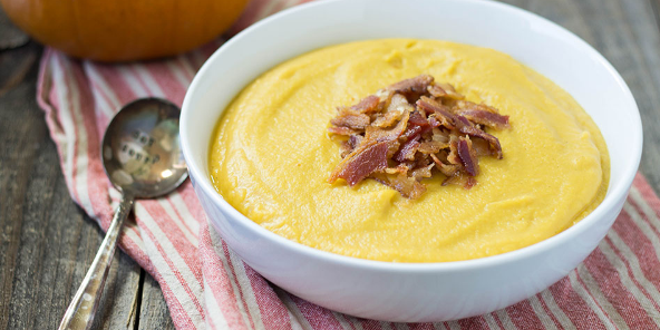 Rustic Bacon Pumpkin Soup