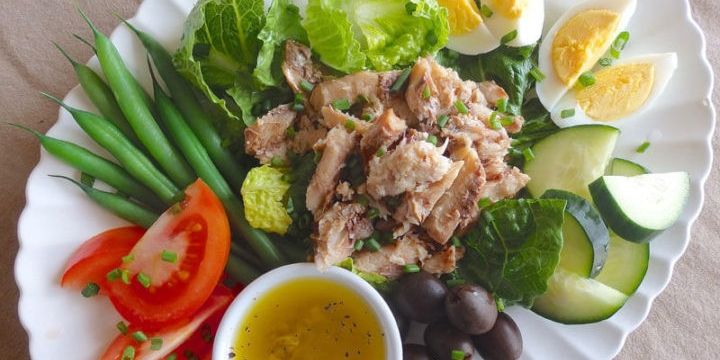 Sardine Nicoise Salad