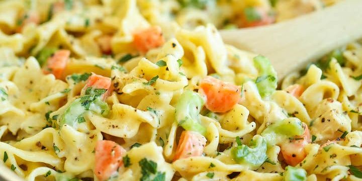 Creamy Chicken Noodle Pasta