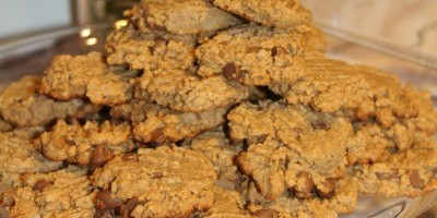 Peanut Butter Oatmeal Chocolate Chip Cookies