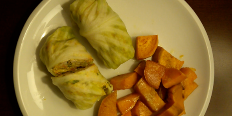 Turkey Stuffed Cabbage Rolls
