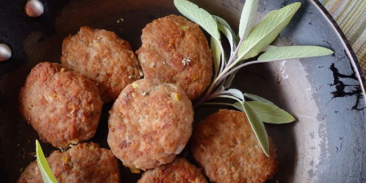 Turkey and Sage Breakfast Patties