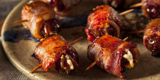 Bacon Wrapped Dates