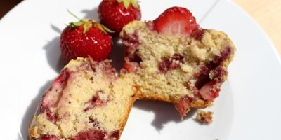 Sinful Strawberry Muffins