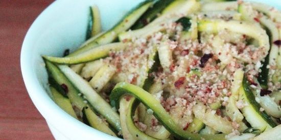 Paleo Zucchini Pasta