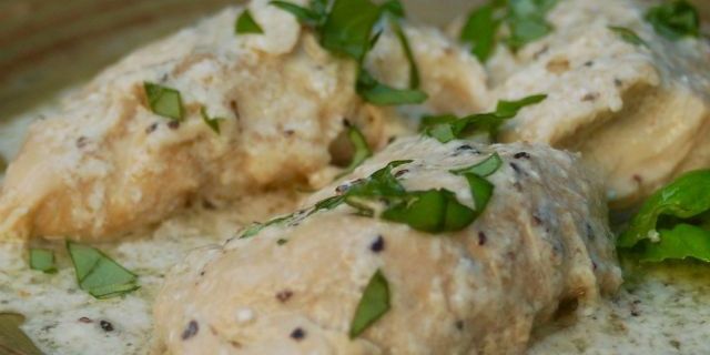 3-Ingredient Slow Cooker Creamy Italian Chicken