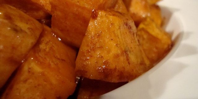 Cinnamon-Maple Sweet Potatoes