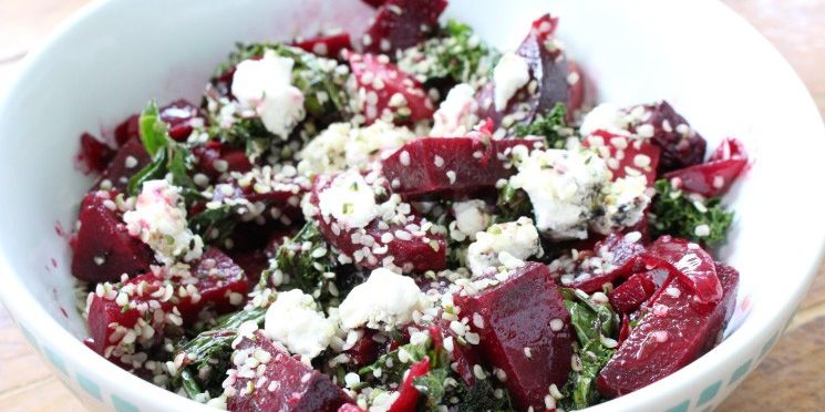 Warm Beet Kale Bowl