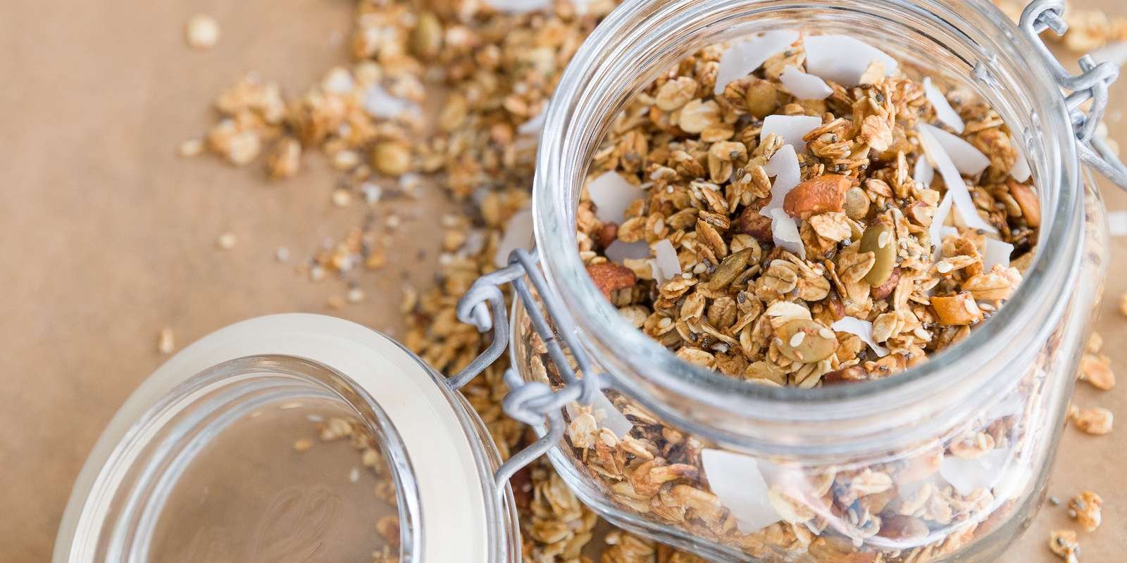 Cashew, Fig and Vanilla Toasted Coconut Granola