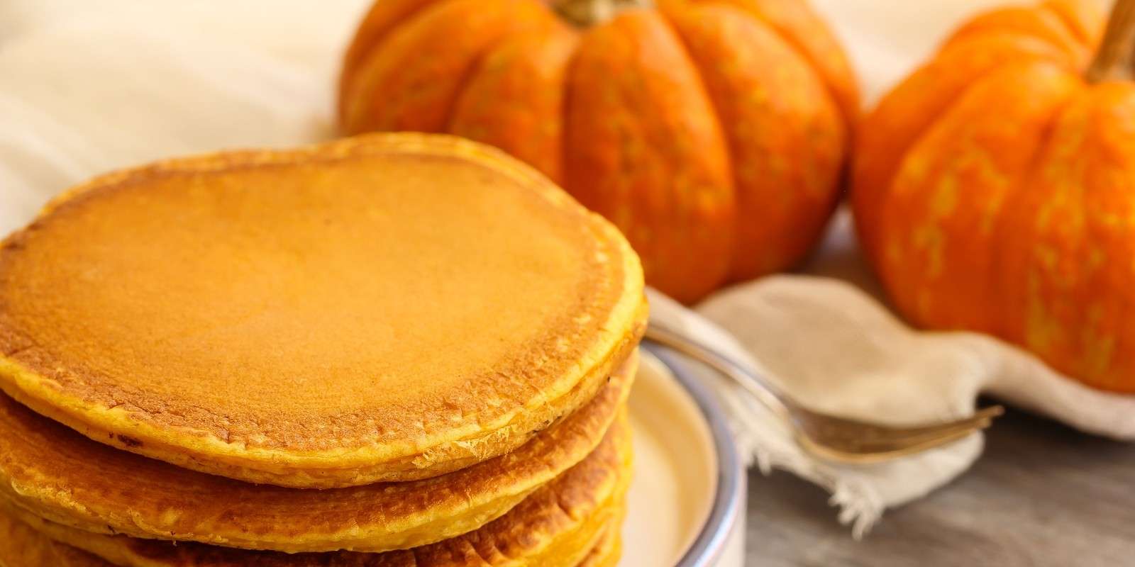 Pumpkin Protein Egg Pancakes