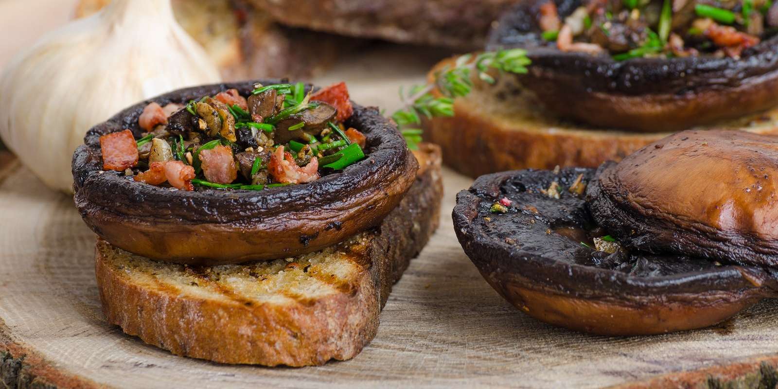 Sausage Stuffed Mushrooms