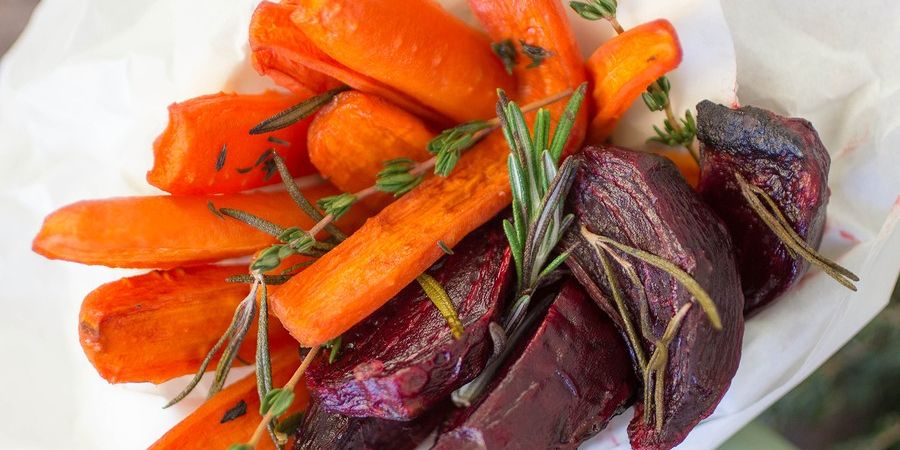 Rosemary Roasted Holiday Veggies