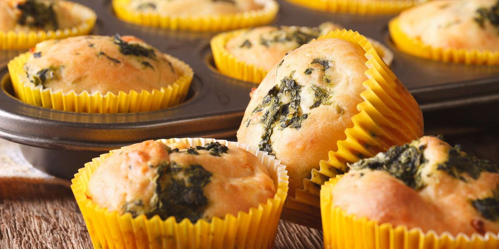 Gluten-Free Spinach Cupcakes
