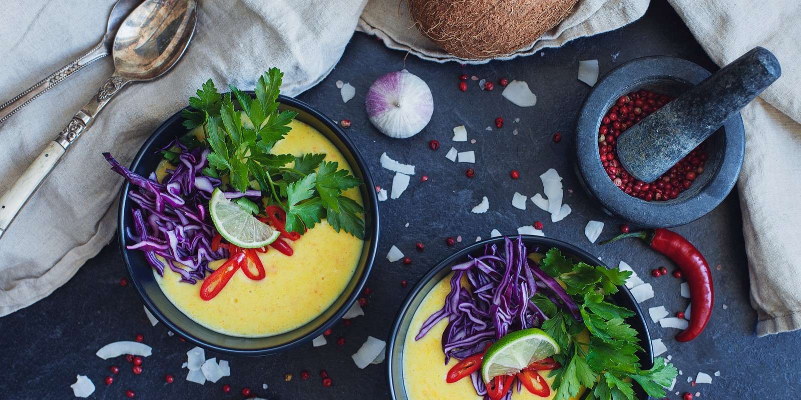 Golden Milk Coconut Curry Soup