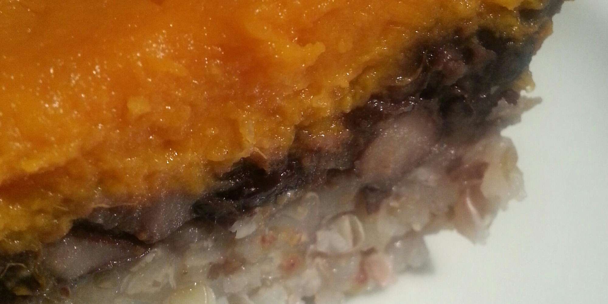 Black Bean and Sweet Potato Casserole