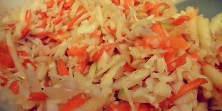 Easy Paleo Vinegar Slaw