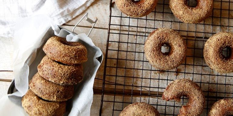 Baked Cinnamon Donuts