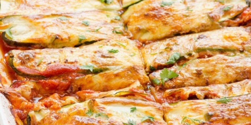 Chicken Zucchini Enchilada Casserole