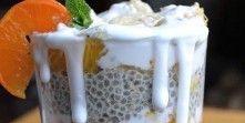 Coconut Creamsicle Chia Pudding