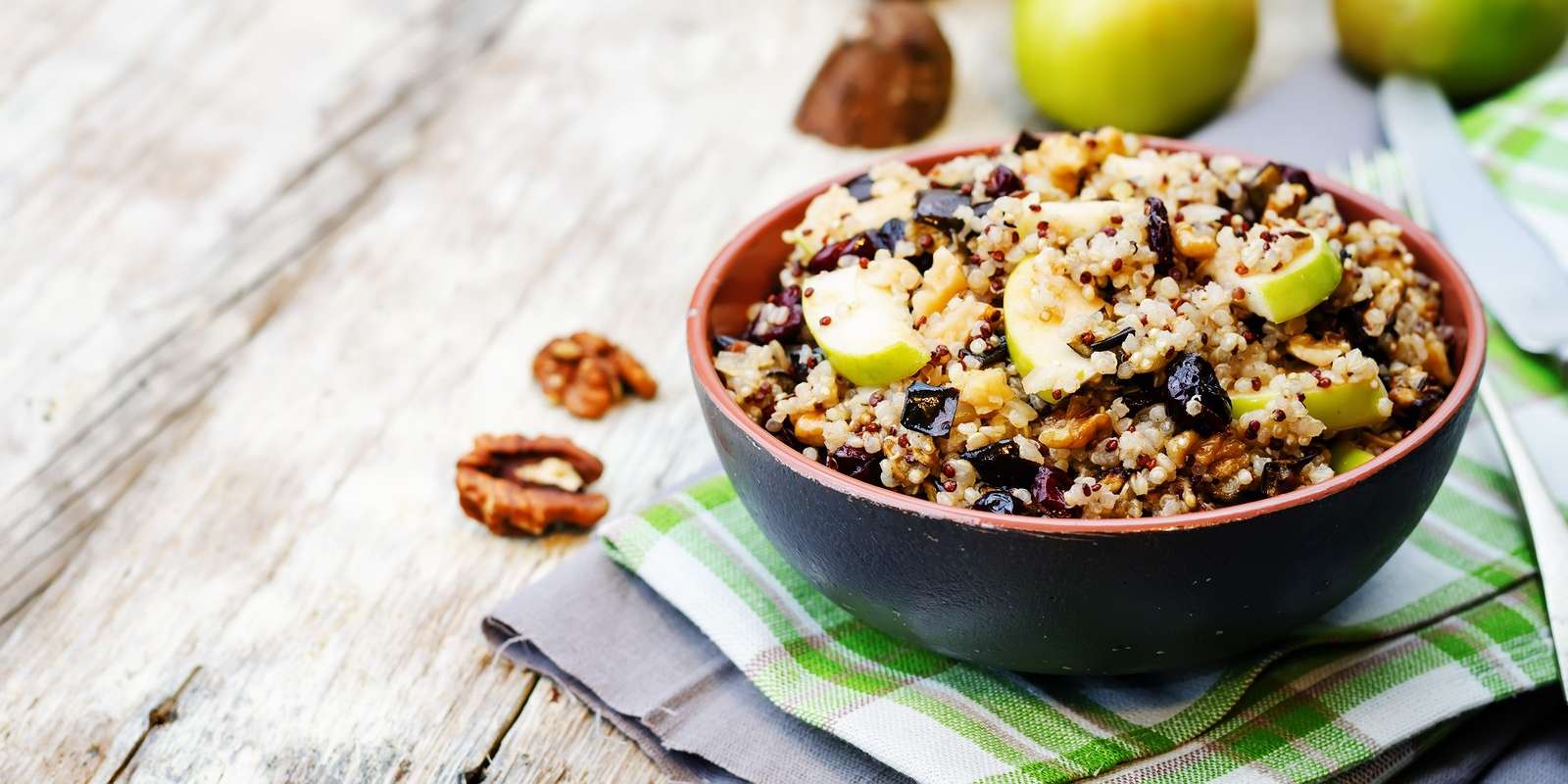 Blueberry, Avocado & Toasted Pecan Quinoa Salad