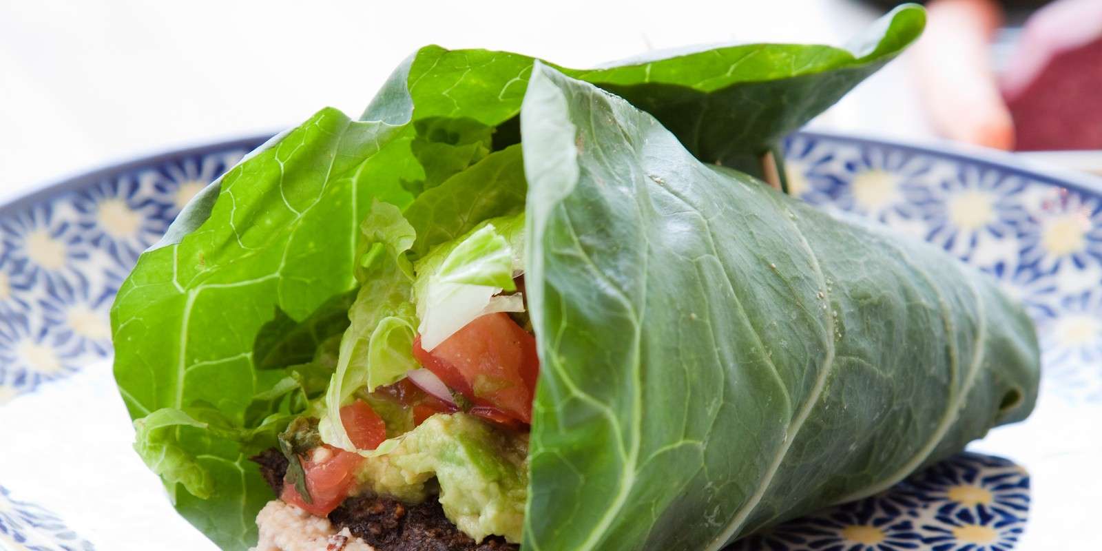 Metabolism Boosting Collard Wraps