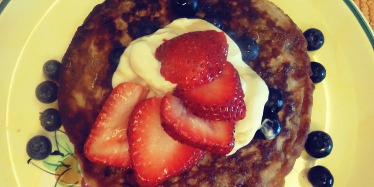 Fluffy Oat Pancakes