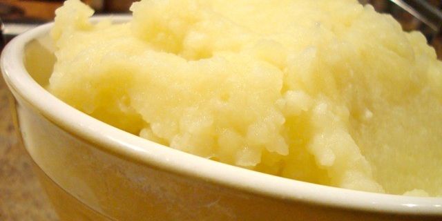 Mashed Potato and Cauliflower