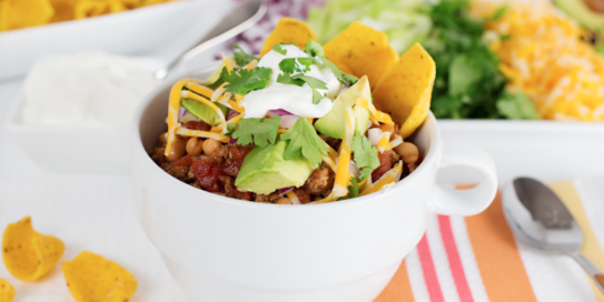 Turkey Chili with White Beans