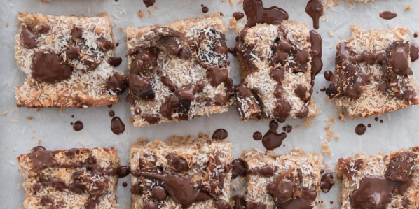 Apricot Tahini Squares