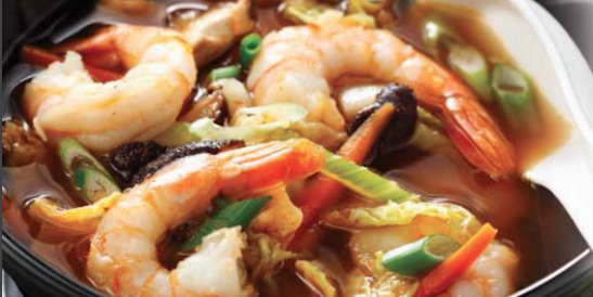 Asian Shrimp Soup