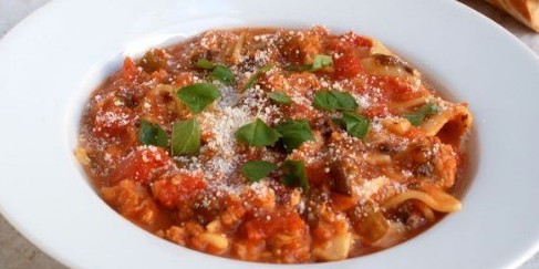 Slow Cooker Lasagna Soup