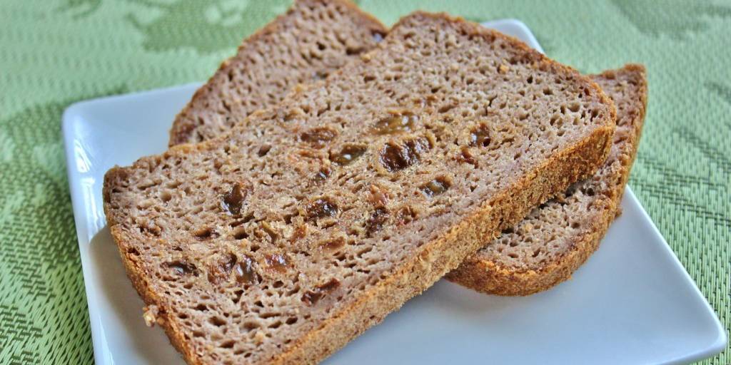 Gluten free Cinnamon Raisin Bread 