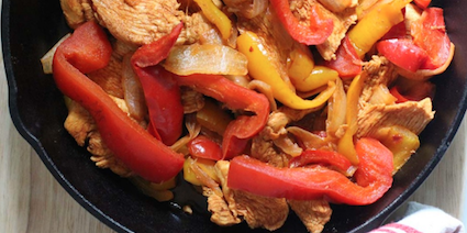 Make Ahead Freezer Chicken Fajitas