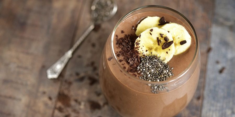 Nutty Chocolate Yogurt