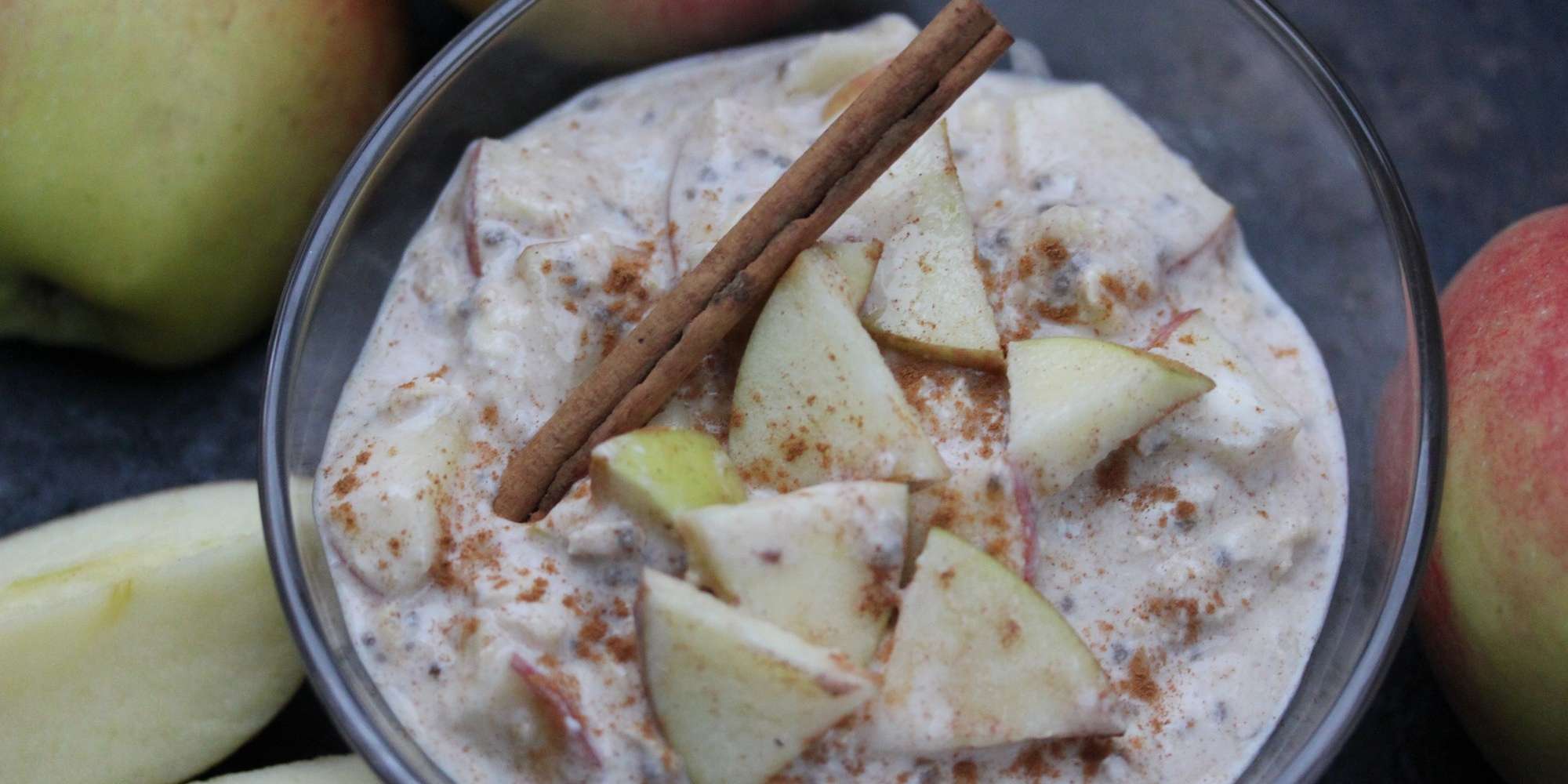 Apple Cinnamon Overnight Oats