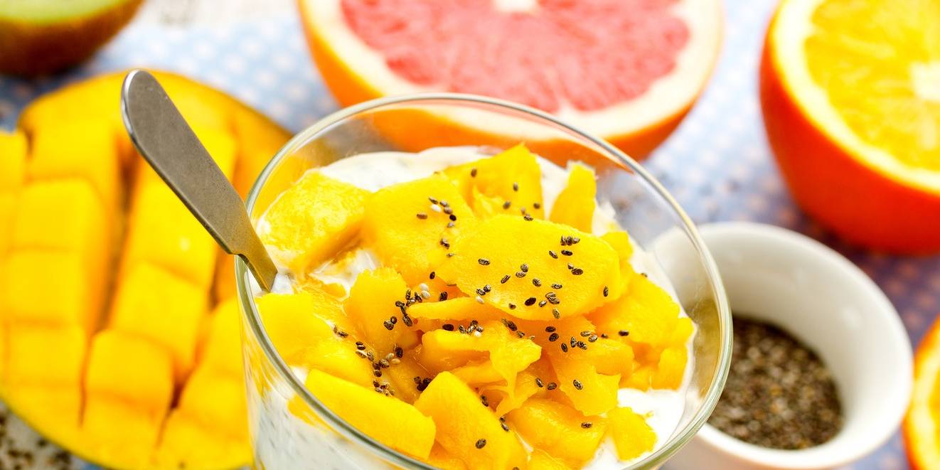 Fruit Salad with Coconut Kefir