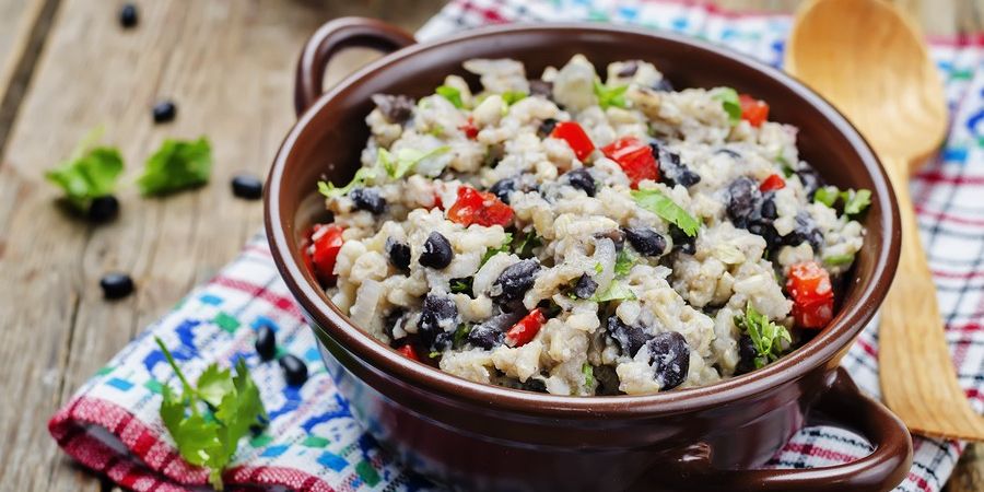 EASY Black Beans and Rice